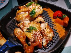 花开果香烤鸡-蜜桃花开·中西融合菜E&W(南长街店)
