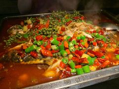 -探鱼·鲜青椒爽麻烤鱼(西南商都店)
