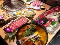 双牛拼盘(2人份)-吉秋田鲜和牛烧肉·肉档自选