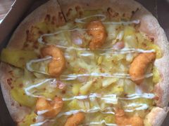 香甜双虾菠萝比萨-达美乐比萨(商城路店)