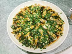 葱油蛏子-湯記傳菜