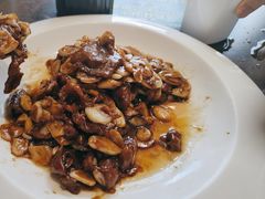 蒜爆羊肉-老牌坊鲁菜名店(宽厚里店)