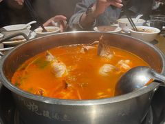 红汤酸汤锅底-阿婉贵州苗家酸汤鱼(梅林店)