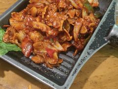 辣炒酱炒五花肉-恩你小木屋·韩式料理(假日广场店)