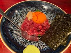 海胆拌生牛肉-九州酒场ひこぞう(1号店)