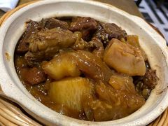 牛腩牛筋萝卜煲-熠盛粤味·顺德桑拿鸡(永康路店)
