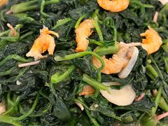 波菜炒虾干-秦淮人家风味酒楼(赣榆店)