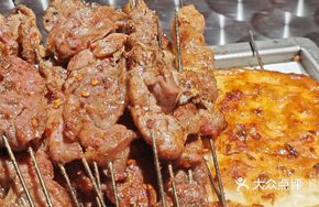 Charcoal-Grilled Pork Leg Skewers