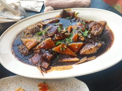 温式黄鱼烧年糕-柒园·三十年创意杭帮菜(龙湖滨江天街店)
