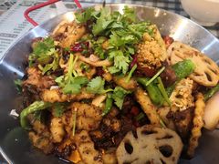 干锅鸡-辛记豆汤家常菜(芳草街店)