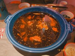 重庆原始红油现炒锅底-王歘歘·chuǎ火锅(五道营店)