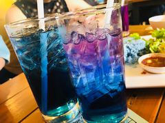 -蝶豆花蓝面条