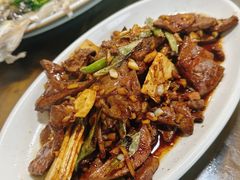 爆炒猪肝-水根饭店