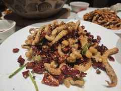 干煸鱿鱼须-大铁勺新津菜(熙悦汇店)