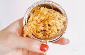 Savory Egg Yolk Custard with Meat Floss