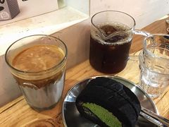 竹炭抹茶卷-无牌咖啡&酒馆