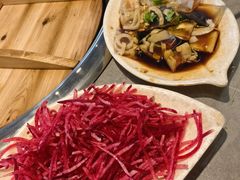 凉拌萝卜丝-百事晟渔村木火铁锅炖(玉带湾店)