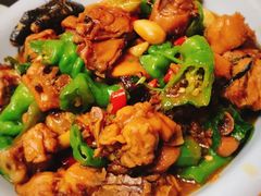 青阳炒公鸡-三道菜(明堂公园店)