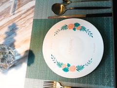 餐具摆设-蜜桃花开·中西融合菜E&W(南长街店)