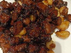 黑蒜子牛肉粒-陈傻子餐厅(世纪都会店)