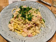 鸡肉培根奶油意面-Wagas沃歌斯(大学路店)