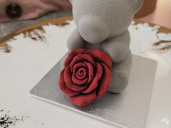 小熊黑芝麻树莓慕斯-蜜思琪蛋糕(民生路店)