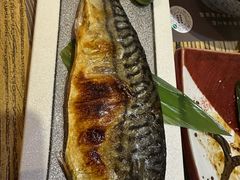 盐烤青花鱼-林妈妈村·日式料理(宝山万达店)