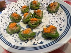 香煎蟹黄墨鱼饼-龙桥私厨·姜花菊花过桥鱼·顺德菜(容桂店)