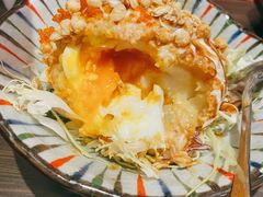 温泉蛋爆浆土豆泥-仙隐小鹿中华料理(南宁万象城店)