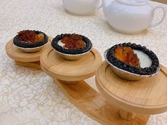 竹炭桃胶奶挞-顺德人家食府(黄金广场店)