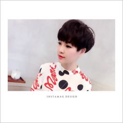 免打理精灵气质短发-V-STAR威斯达•高级私人定制