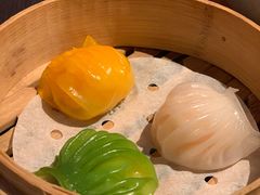 三色蔬鲜虾饺-万丽轩·粤菜(王府井金茂万丽酒店)