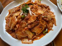 辣白菜炒五花肉-全州拌饭馆(断桥店)