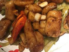 水绿菜炒大肠-原味田园·客家菜·土窑鸡(中航城君尚购物中心店)