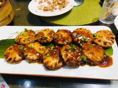 鹅肝酱酿莲藕-广州海鲜酒楼(长丰园店)