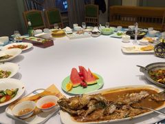 -海派美食·家宴海鲜青岛菜·石锅鲽鱼头(东方城店)
