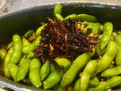 脆爽凉拌毛豆-靓靓蒸虾(中山公园店)
