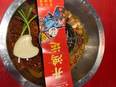 谭血鸭红锅底-谭鸭血老火锅(漳州路店)