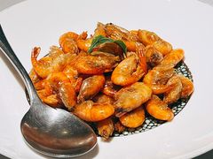 油爆小河虾-屋里厢上海菜馆
