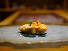 鮟鱇鱼肝寿司-镹·鱼料理  国产鱼使用店