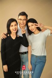 -时光纪亲子全家福照相馆(静安店母女写真父母纪念照)