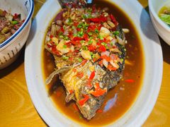 香煎大鲫鱼-小稻田辣椒炒肉(大浪商业中心店)