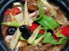 养生黑豆腐煲-呼吸森林·生态农庄农家乐私房菜