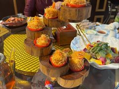 金丝凤尾大虾球-悦真雅院·四合院·清真私房菜(雍和宫店)