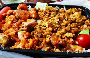 Cumin-Flavored Double Meat Rice