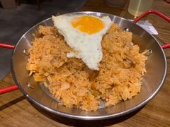 泡菜炒饭-·缸桶屋·韩式牛肋条自助烤肉(西湖D11店)