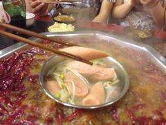 清汤汤底配菜-火腿肠-晏老九豆花饭家常菜(上海城店)