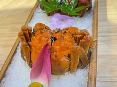 金牌花雕醉蟹-荷风细雨·中国茶宴(碧云店)