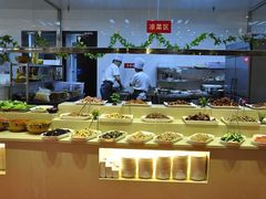 自助调料区-汉丽轩烤肉·火锅自助餐厅(天一城店)