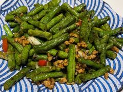 榄菜肉松四季豆-龙记香港茶餐厅(久光百货店)